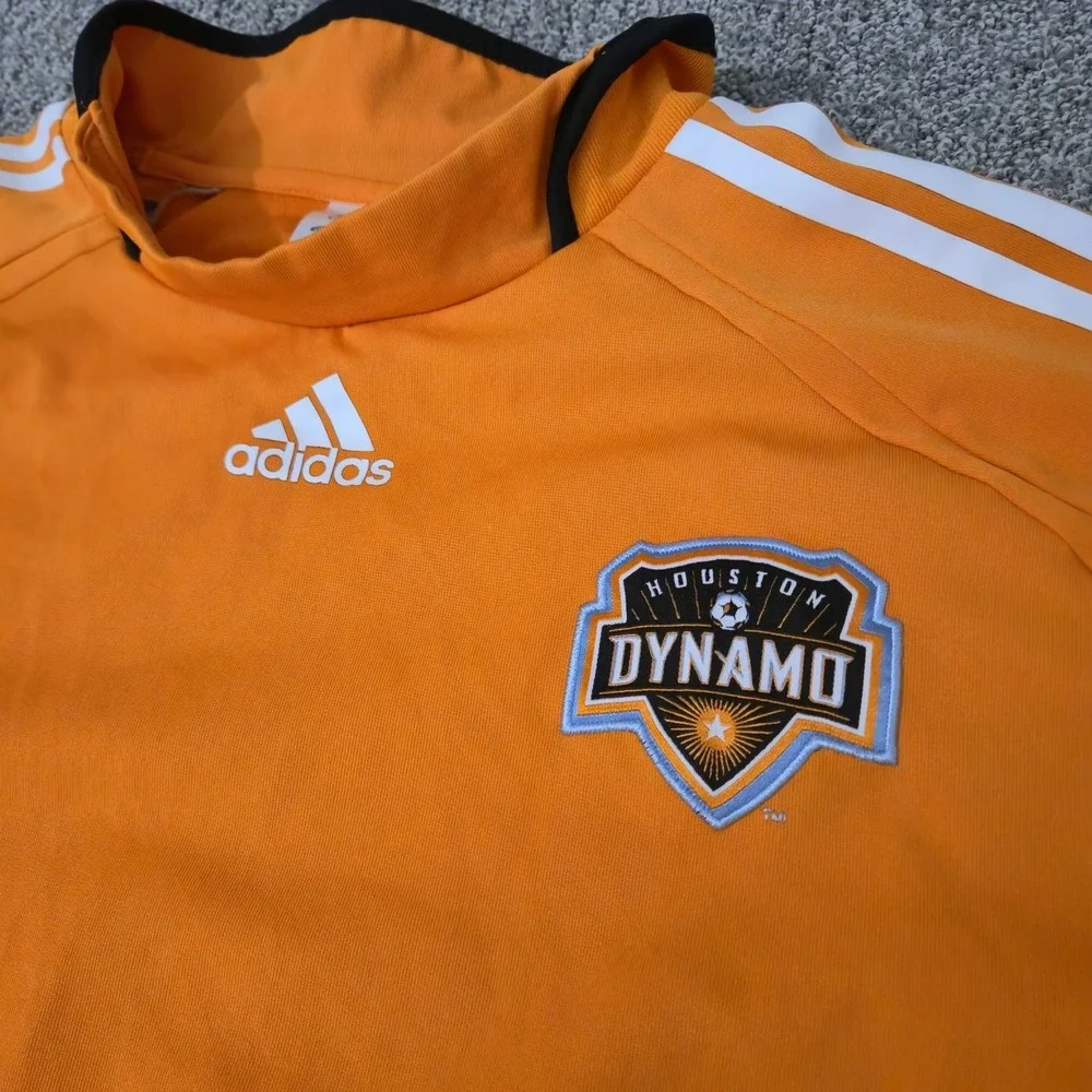 Vintage MLS Houston Dynamo Adidas 2006 Training Top Soccer Jersey RARE Formotion